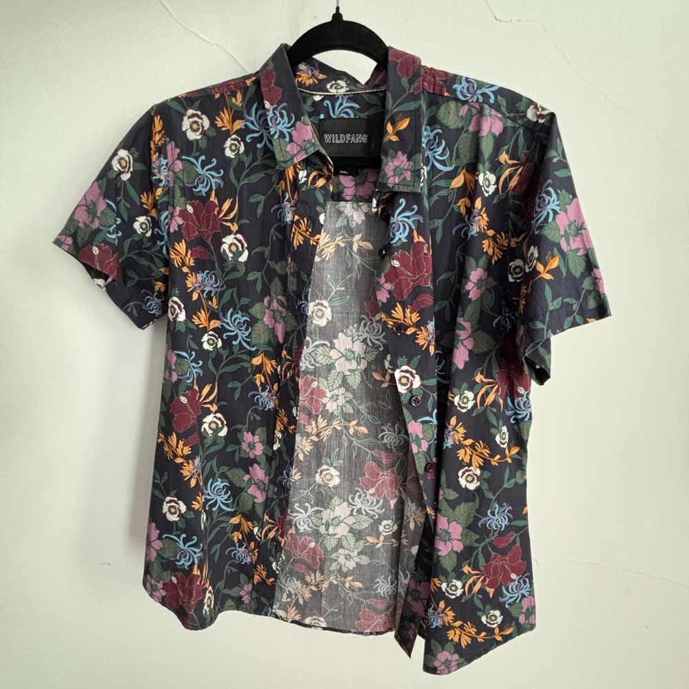 Wildfang Floral Essential Button Down Shirt - Multicolor